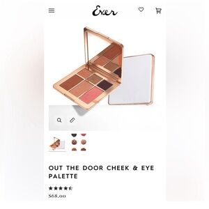 Ever Makeup | Out The Door Cheek and Eye Palette NEW Sold Out Online